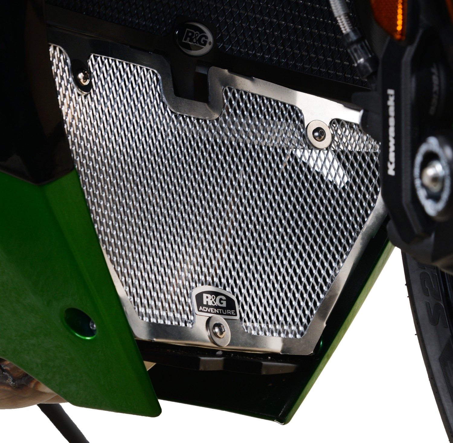 R&G Racing Downpipe Grille for Kawasaki H2 SX '16-'22 R&G Racing Downpipe Grille for Kawasaki H2 SX '16-'22